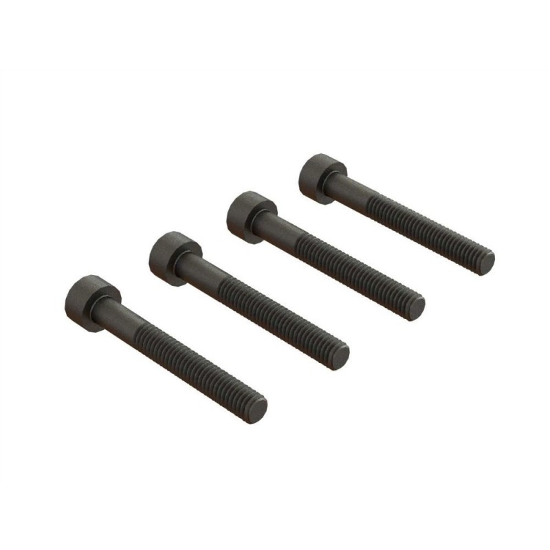 Piezas de repuesto para coches RC - ARRMA Tornillo de cabeza cilíndrica M4x30mm (4) - FLASH RC