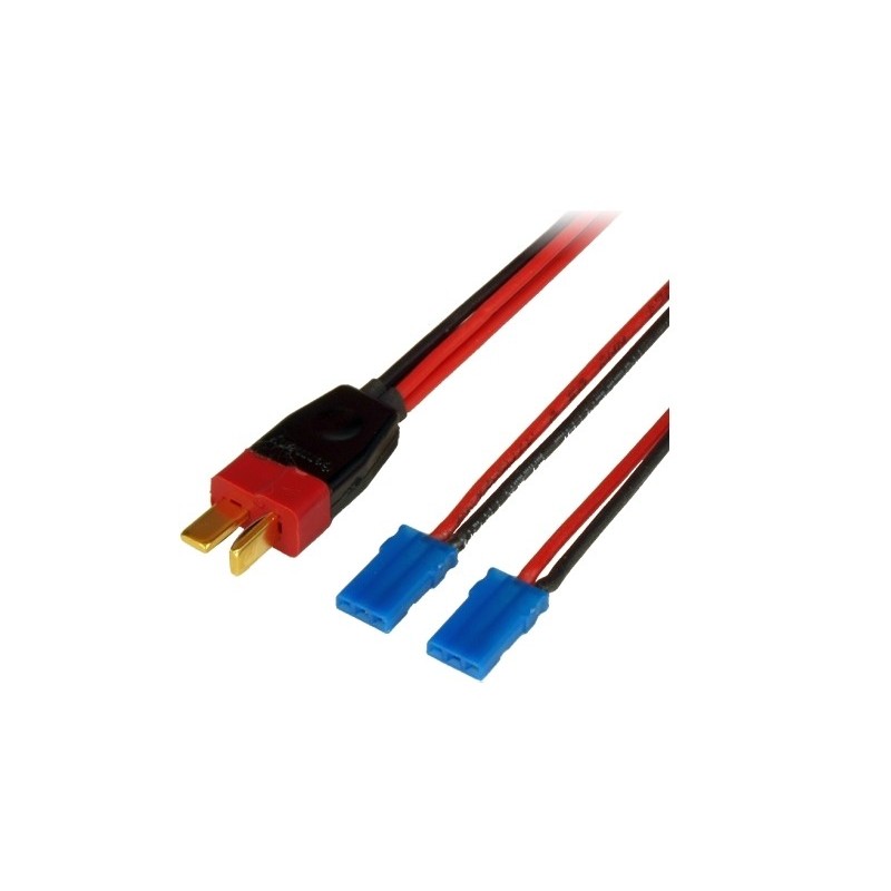 Adaptadores de batería y motor - Sistemas PowerBox Deans a 2 JR 0,5mm² - FLASH RC