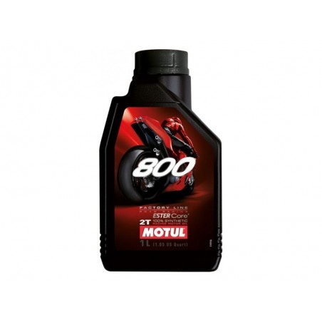 DLE thermal engine parts - 100% synthetic oil motul 800 2 strokes Factory - FLASH RC