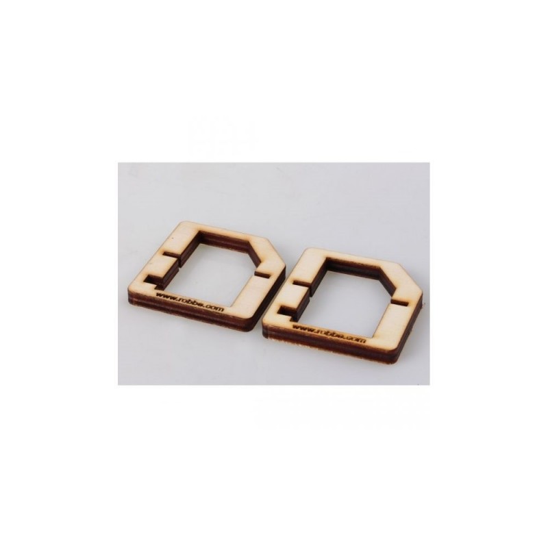 Supports (1 paire) Servo CTP Robbe FS 277 BB MG - FLASH RC