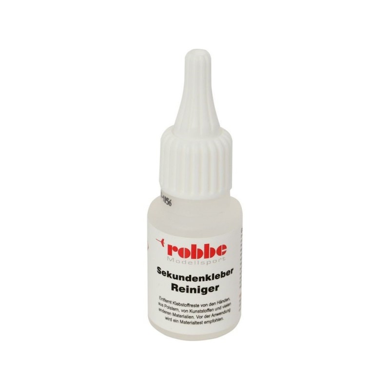 Cyano Elapor/Epp/Wood - Solvent/Cyano Cleaner 20ml ROBBE - FLASH RC