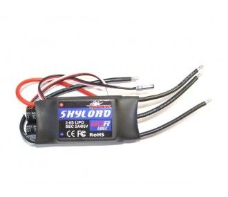 Brushless - Regolatore senza spazzole 2-6S 60A UBEC Skylord Tomcat - FLASH RC