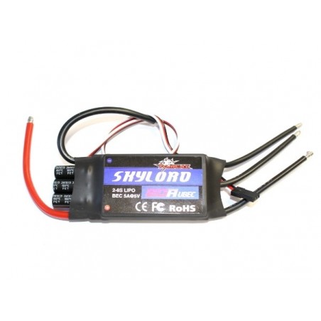 Brushless - Controllore senza spazzole 2-6S 80A UBEC Skylord Tomcat - FLASH RC
