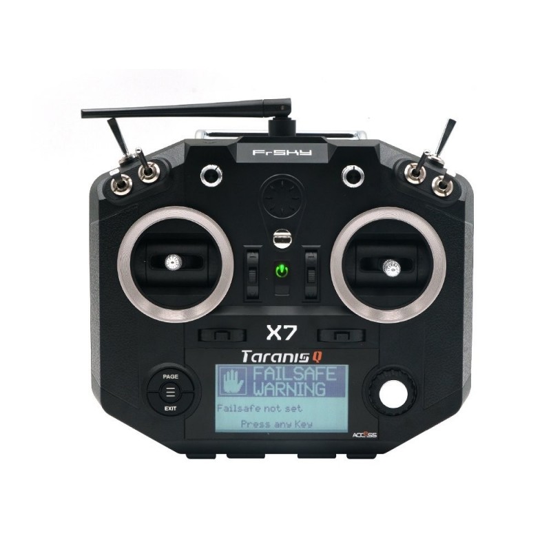 Radio Controls - Taranis Q X7 ACCESS Black 2.4Ghz Frsky - FLASH RC