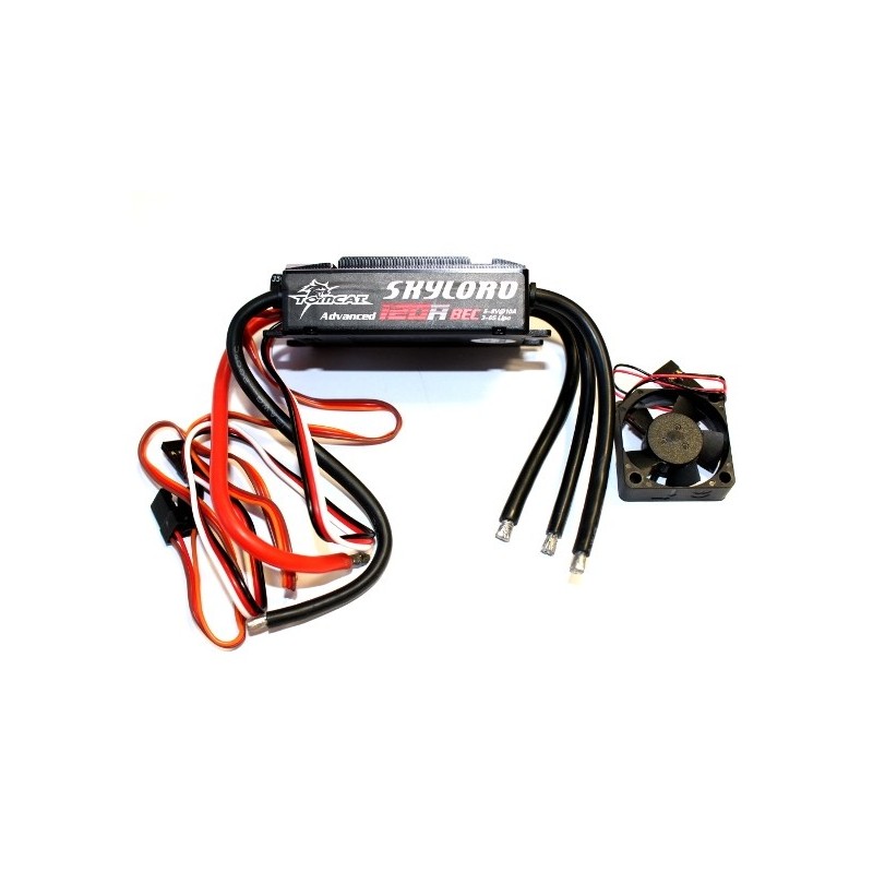 Brushless - Brushless controller 2-6S 120A UBEC Skylord Advanced - FLASH RC