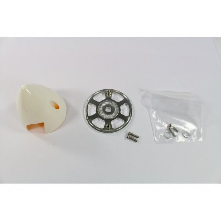 Cones plastique (hélices fixes) - Cone 52mm blanc moteur essence - FLASH RC