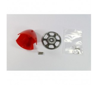 Conos de plástico (hélices fijas) - Cono 52mm motor gasolina rojo - FLASH RC 2
