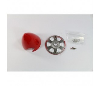Cones plastique (hélices fixes) - Cone 57mm rouge moteur essence - FLASH RC