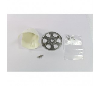 Plastic cones (fixed propellers) - Cone 63mm white gasoline engine - FLASH RC 2