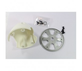 Conos de plástico (hélices fijas) - Cono 76mm motor gasolina blanco - FLASH RC 2