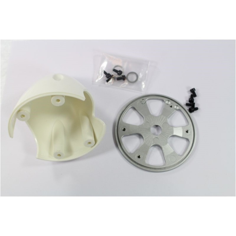 Conos de plástico (hélices fijas) - Cono 76mm motor gasolina blanco - FLASH RC