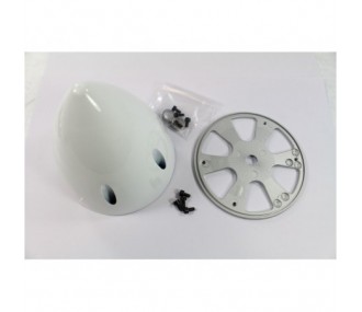 Kunststoff Cones (Festpropeller) - Cone 102mm weiß Benzinmotor - FLASH RC
