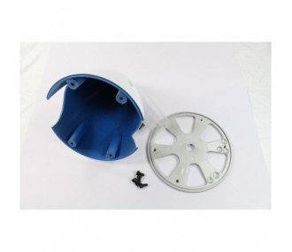 Plastic cones (fixed propellers) - Cone 102mm white gasoline engine - FLASH RC 2