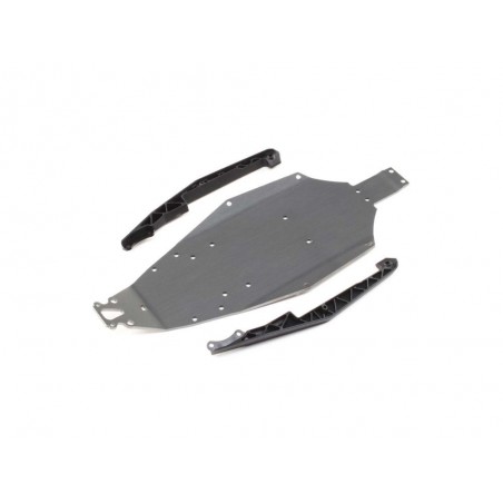 Ersatzteile für RC-Fahrzeuge - LOSI - Chassis & Mud Guards: Mini-T 2.0 - FLASH RC