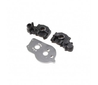 Ersatzteile für RC-Fahrzeuge - LOSI - Transmission Case & Motor Plate: Mini-T 2.0 - FLASH RC
