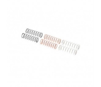 LOSI - Rear Shock Springs (3pr): Mini-T 2.0 - FLASH RC