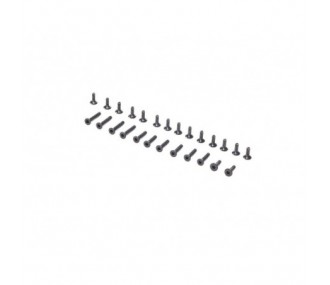 Ersatzteile RC-Cars - LOSI - Screw Set, Flat Head: Mini-T 2.0 - FLASH RC