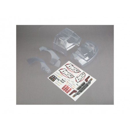 Ersatzteile RC-Cars - LOSI - Baja Rey - Karosserie, transparent - FLASH RC