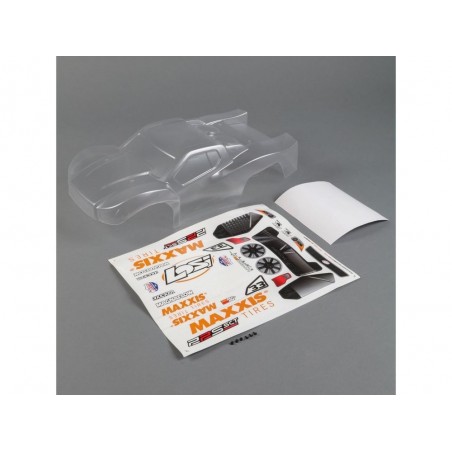 RC car parts - LOSI - Body Set, Clear: 22S SCT - FLASH RC