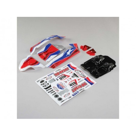 LOSI - Body Set, Lucas Oil: Tenacity DB Pro - FLASH RC