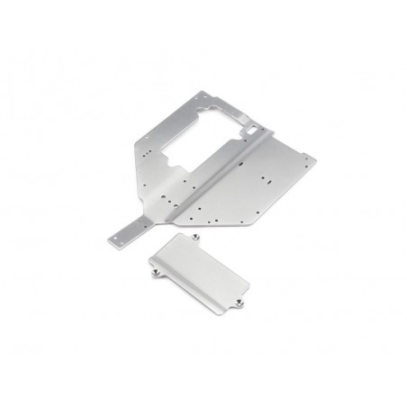 Spare parts for RC cars - LOSI - Baja Rey - Chassis plate and engine cover - FLASH RC