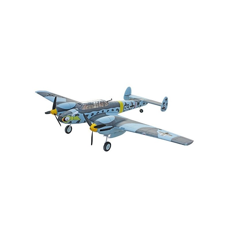 Warbirds RC - Dynam Messerschmitt BF-110 Texan PNP ca 1.50.m - FLASH RC