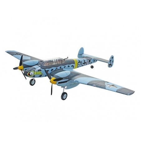 Warbirds RC - Dynam Messerschmitt BF-110 Texan PNP ca 1.50.m - FLASH RC