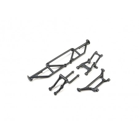 Ricambi per auto RC - LOSI - Set paraurti posteriore: 22S SCT - FLASH RC