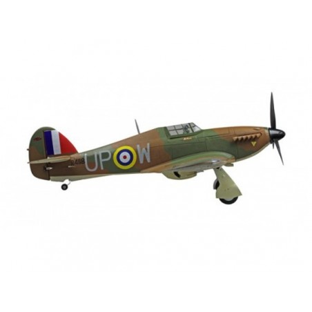 Warbirds RC - Dynam Hawker Hurricane PNP circa 1,25m - FLASH RC
