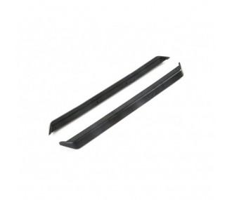 Piezas coche RC - LOSI - Protector lateral, chasis de aluminio: Tenacity Pro - FLASH RC
