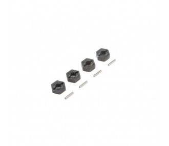 Recambios para coches RC - LOSI - Juego hexagonal de ruedas: 22S - FLASH RC