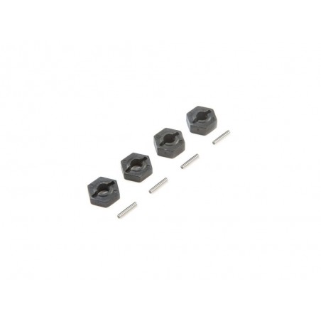 Recambios para coches RC - LOSI - Juego hexagonal de ruedas: 22S - FLASH RC