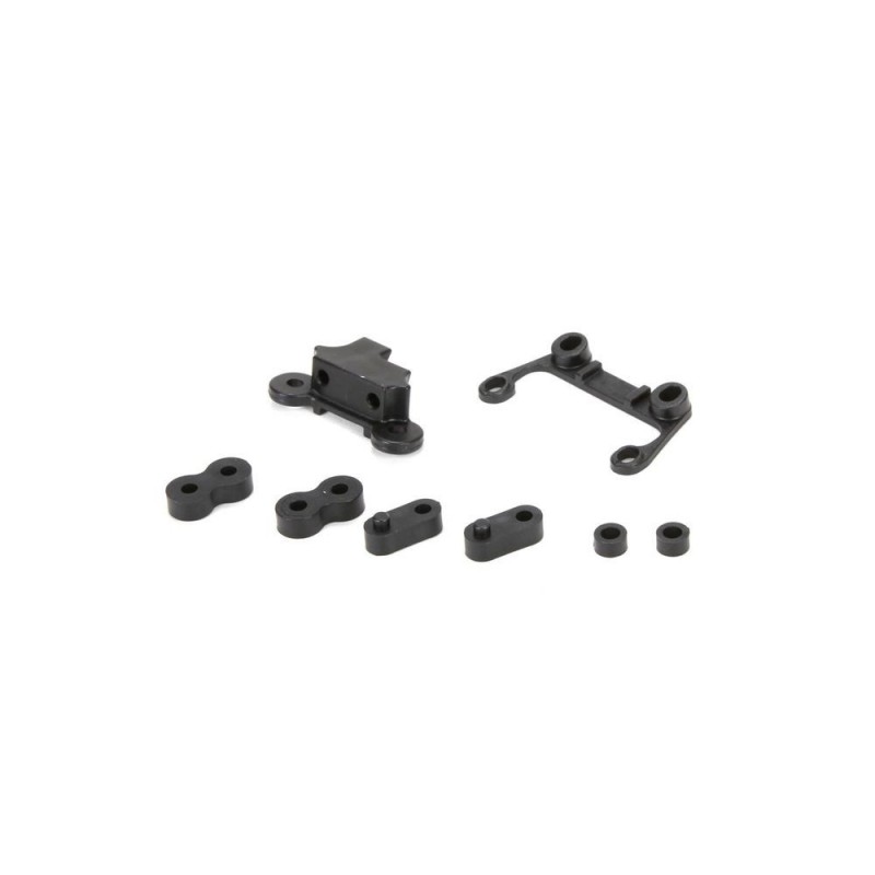 Ersatzteile RC-Cars - LOSI - TEN SCBE - Distanzstücke für Stoßdämpferhalter aus Aluminium - FLASH RC