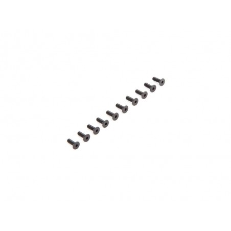 Ricambi per auto RC - LOSI - Viti FHC M2.5 x 8mm (10) - FLASH RC