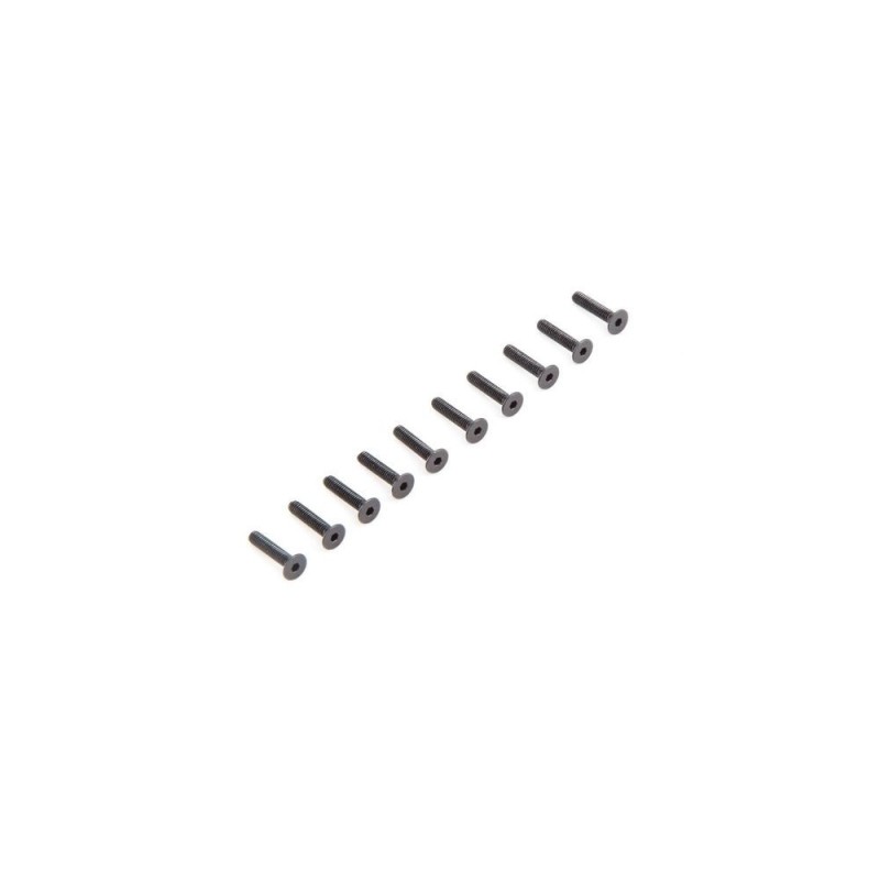 Piezas coche RC - LOSI - Tornillos FHC M2.5 x 12mm (10) - FLASH RC