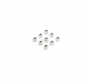 Ricambi per auto RC - LOSI - Dado autobloccante M2 x 0,4 x 4mm (10) - FLASH RC