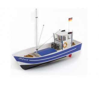 RC Model Boats - Möwe 2 Fishing Boat Kit Aeronaut 49.5cm - FLASH RC