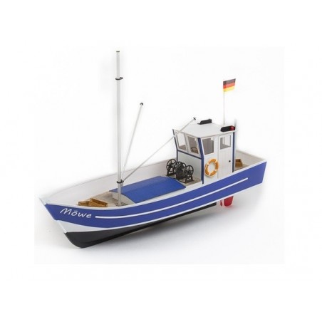 Modelos de barcos RC - Möwe 2 Kit Barco de Pesca Aeronaut 49.5cm - FLASH RC