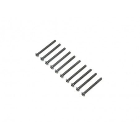 Spare parts for RC cars - LOSI - Button head screw M3 x 30mm (10) - FLASH RC