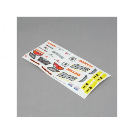 RC car parts - LOSI - Rock Rey - Fluorescent yellow decoration board - FLASH RC