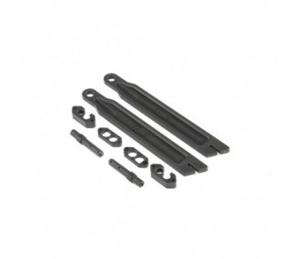 LOSI - Battery Straps and EC5 Plug Holder: LST 3XL-E - FLASH RC