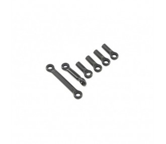 LOSI - Rod End & Steering Link Set: LST 3XL-E - FLASH RC