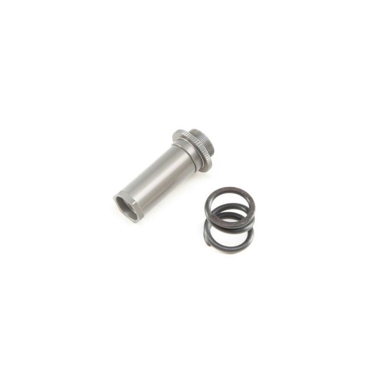 Piezas de coches RC - LOSI - Servo Saver Tube, Spring & Adjuster: LST 3XL-E - FLASH RC