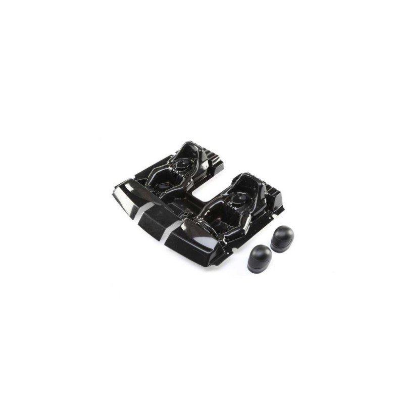 Piezas de repuesto para coches RC - LOSI - Juego interior c/cascos, transparente: Super Baja Rey - FLASH RC