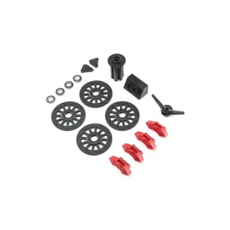 Ricambi per auto RC - LOSI - Set di accessori per freni e ruota di scorta: Super Baja Rey - FLASH RC