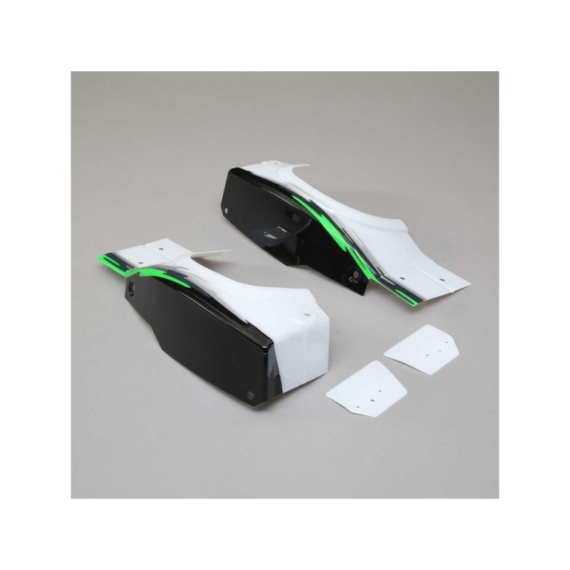 LOSI - L/R Rear Fender Set, Black: Super Baja Rey - FLASH RC