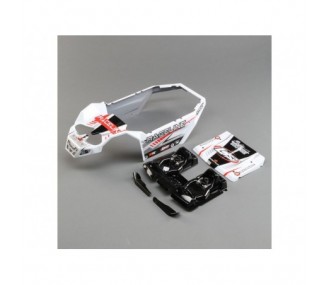 LOSI - Body Set, Raceline Wheels: SuperRockRey - FLASH RC