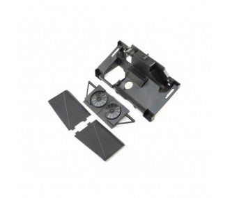 LOSI - Rear Bulkhead, Fan Panel, MudGuards:Super Baja Rey - FLASH RC