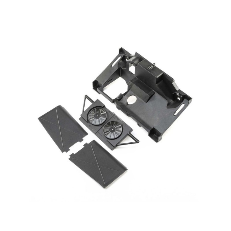LOSI - Rear Bulkhead, Fan Panel, MudGuards:Super Baja Rey - FLASH RC