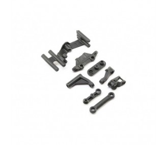 LOSI - St Servo Mount and Bellcrank Set: Super Baja Rey - FLASH RC